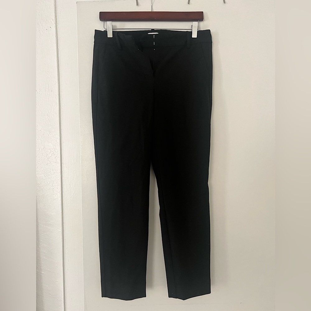 J. Crew Black Work Trousers